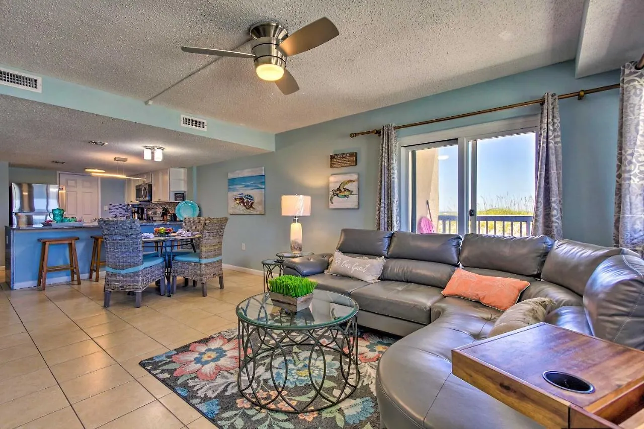 Oceanfront Pcb Retreat With Resort-Style Amenities! Panama City Beach Apartment